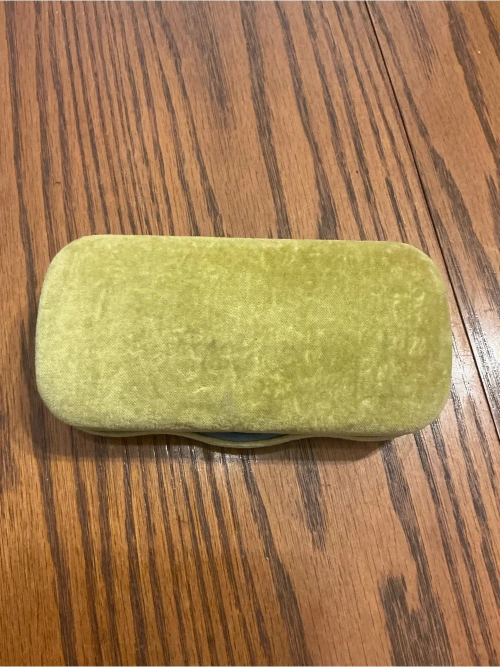 Gucci Velvet Sunglasses Eyeglasses Case Hard Shell Clamshell Yellow with Cloth